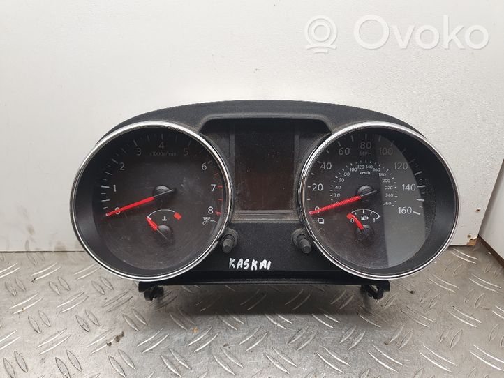 Nissan Qashqai Compteur de vitesse tableau de bord 24810BR50D