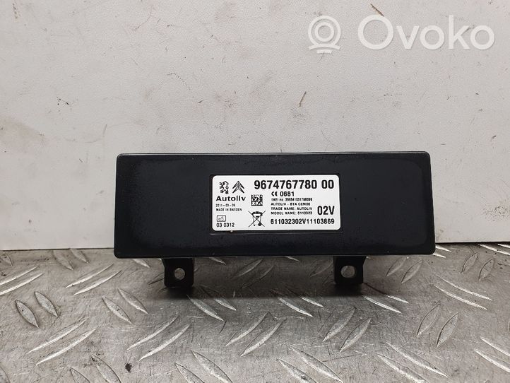 Peugeot 508 Unidad de control/módulo de bluetooth 9674767780