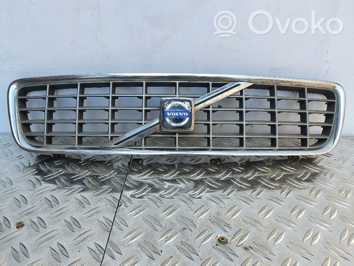 Volvo S80 Grille calandre supérieure de pare-chocs avant 8659947