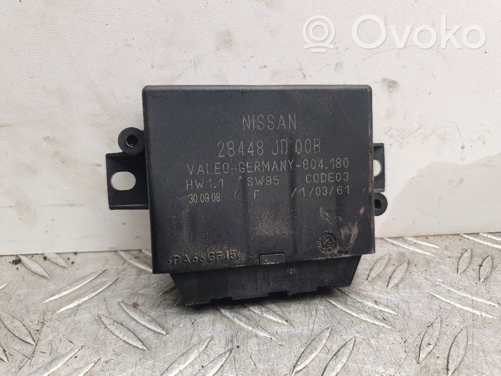 Nissan Qashqai+2 Pysäköintitutkan (PCD) ohjainlaite/moduuli 28448JD00B