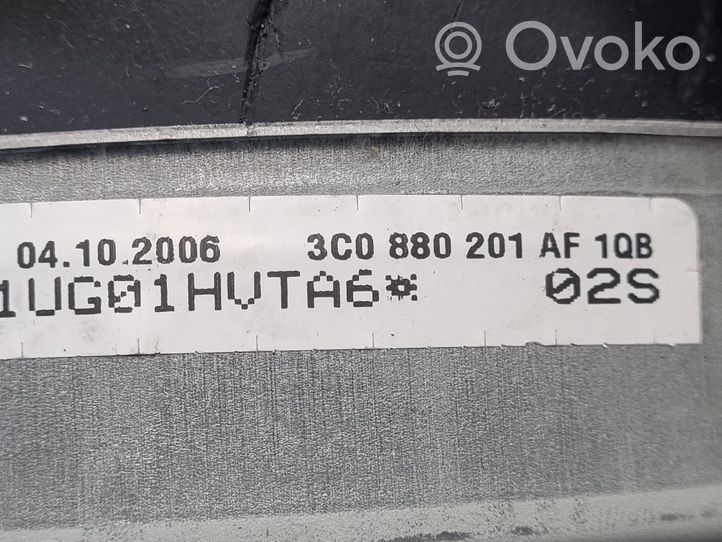 Volkswagen PASSAT B6 Ohjauspyörän turvatyyny 3C0880201AF