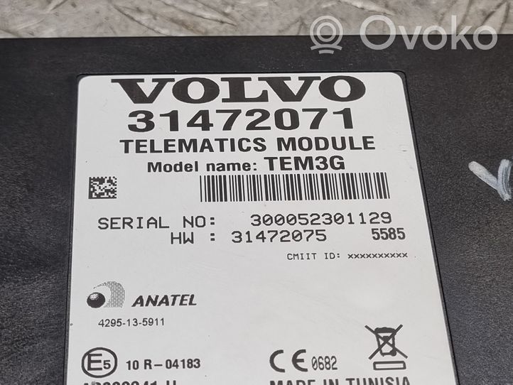 Volvo V70 Unité de commande, module téléphone 31472071