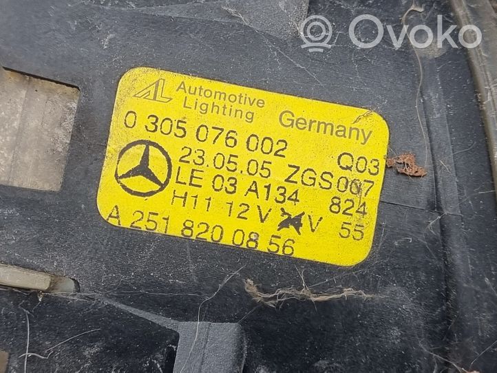 Mercedes-Benz A W169 Światło przeciwmgłowe przednie A1698850622