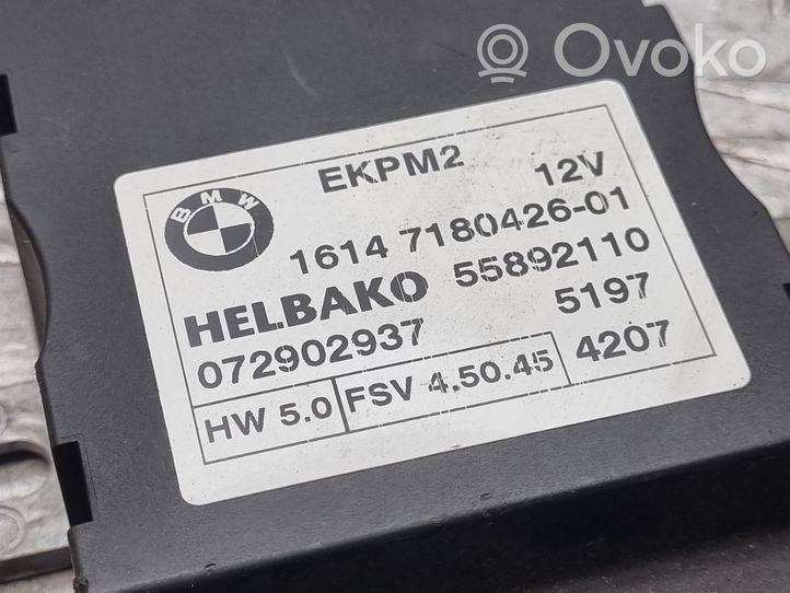 BMW 3 E90 E91 Degalų (kuro) siurblio valdymo blokas 7180426