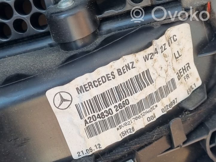 Mercedes-Benz C W204 Bloc de chauffage complet A2048302660