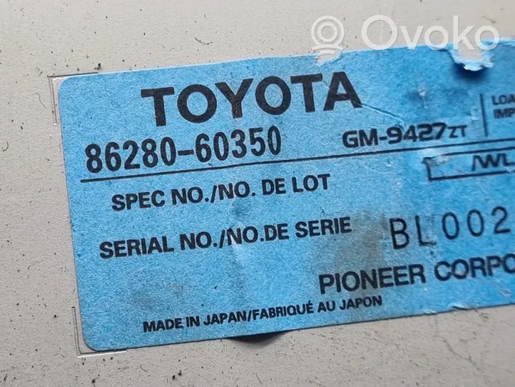 Toyota Land Cruiser (J100) Amplificateur de son 8628060350
