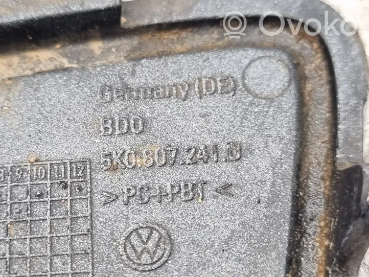 Volkswagen Golf VI Front tow hook cap/cover 5K0807241D