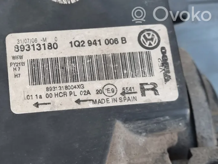 Volkswagen Eos Lampa przednia 1Q2941006B