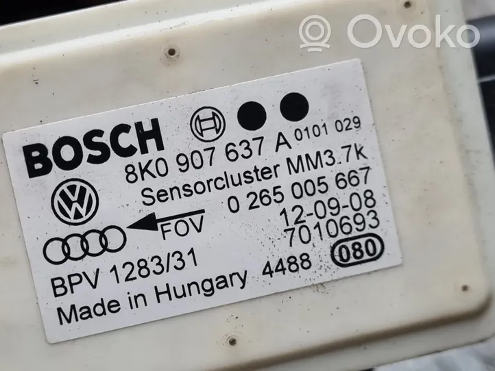 Audi A4 S4 B8 8K Vakaajan pitkittäiskiihtyvyystunnistin (ESP) 8K0907637A