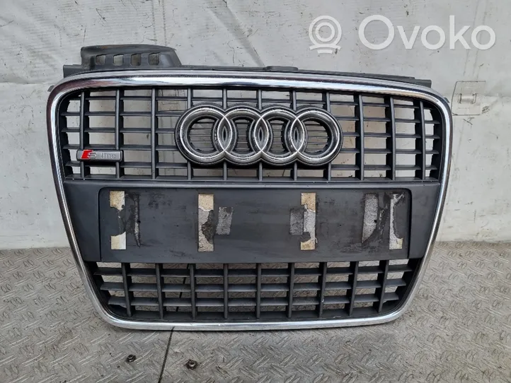 Audi A4 S4 B7 8E 8H Grille calandre supérieure de pare-chocs avant 8E0850651M