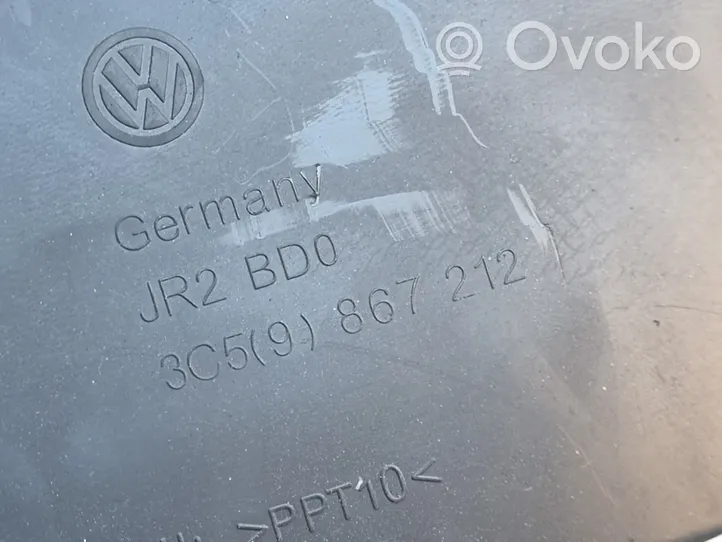Volkswagen PASSAT B6 Garniture panneau de porte arrière 3C5867212