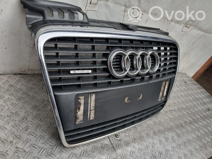 Audi A4 S4 B7 8E 8H Front bumper upper radiator grill 8E0853651J