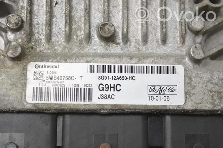 Ford Galaxy Moottorin ohjainlaite/moduuli 8G9112A650HC