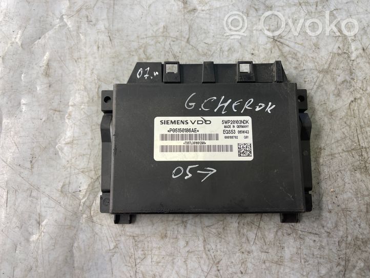 Jeep Grand Cherokee (WK) Module de contrôle de boîte de vitesses ECU P05150186AE