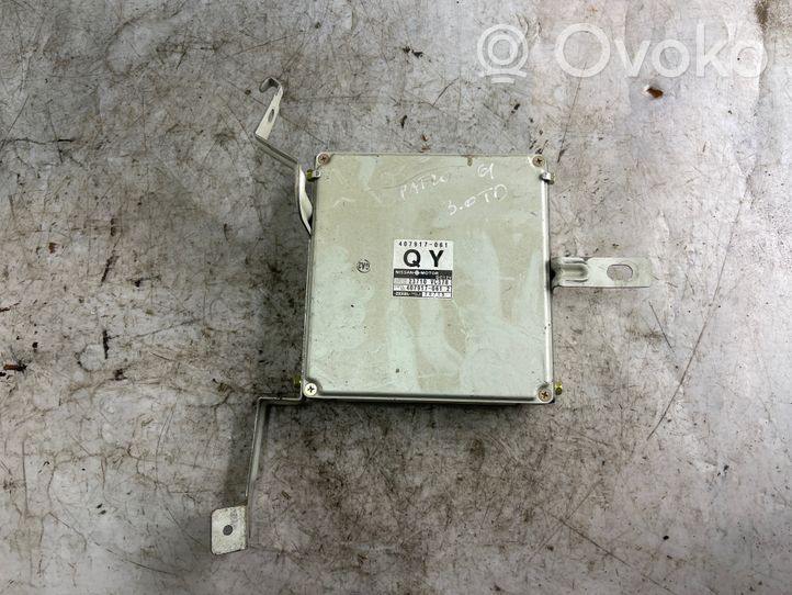 Nissan Patrol Y61 Sterownik / Moduł ECU 407917061