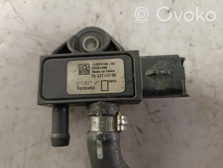 Citroen DS5 Sensore di pressione dei gas di scarico 9662143180