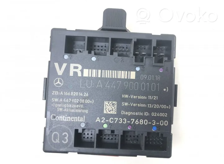 Mercedes-Benz Vito Viano W447 Centralina/modulo portiere A2C7337670300