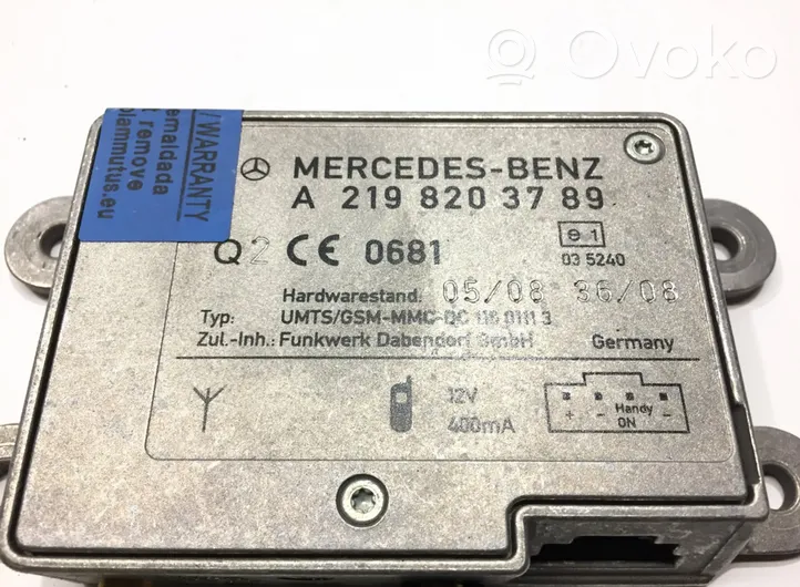 Mercedes-Benz E W211 Amplificatore antenna A2219050040