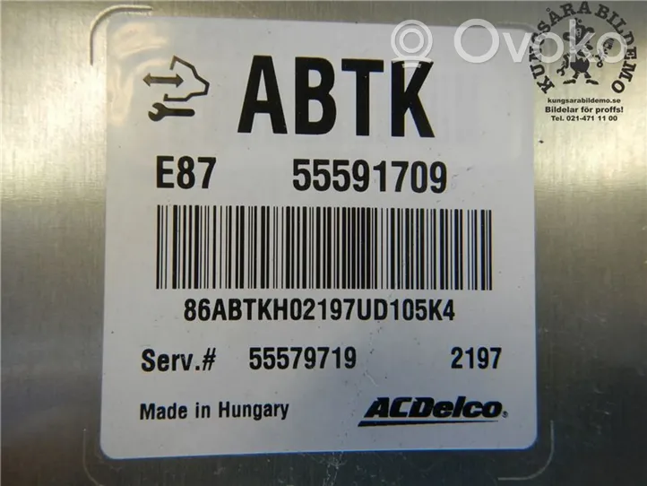 Opel Mokka Sterownik / Moduł ECU 55579719