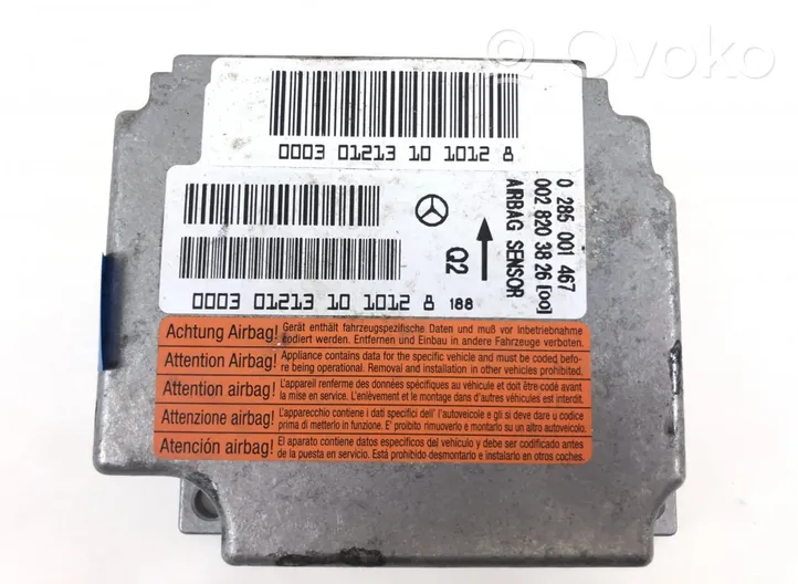 Mercedes-Benz S W220 Airbag control unit/module 0285001215