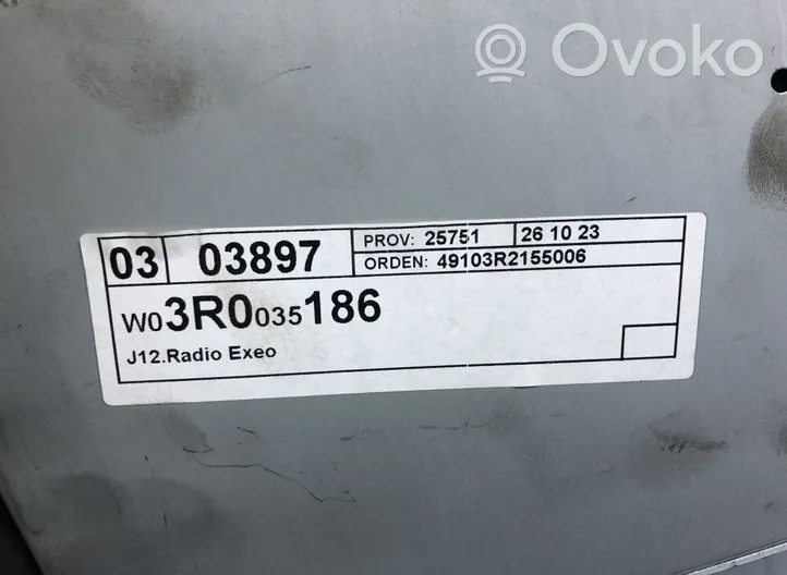 Seat Exeo (3R) Radio / CD/DVD atskaņotājs / navigācija 7648218366