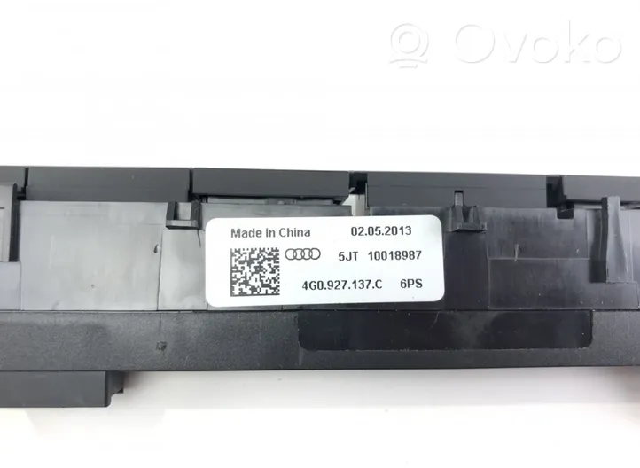 Audi A6 S6 C7 4G Set di interruttori 4G0927137C