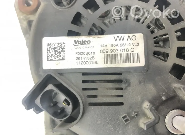 Audi A6 S6 C7 4G Generatore/alternatore FG20S018