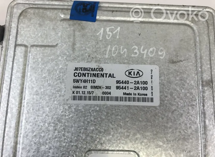KIA Ceed Centralina/modulo scatola del cambio 5WY4H11C