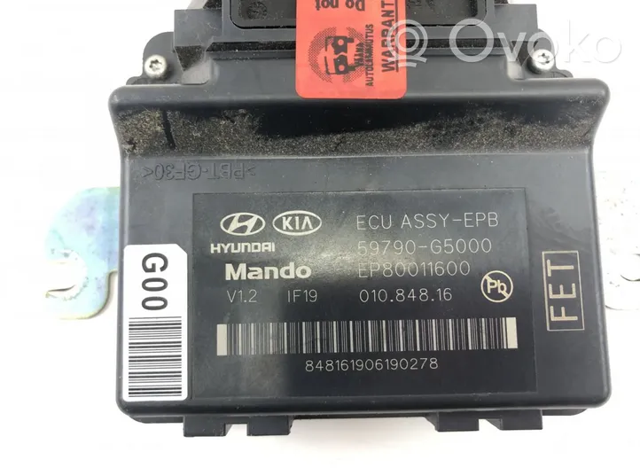 KIA Niro Module de commande de frein à main 59790G5000