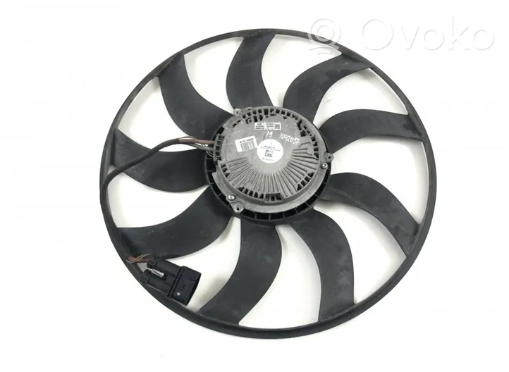 Porsche Cayenne (92A) Ventilatore di raffreddamento elettrico del radiatore 6726058001