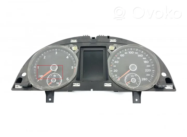 Volkswagen PASSAT CC Compteur de vitesse tableau de bord 3C8920870A