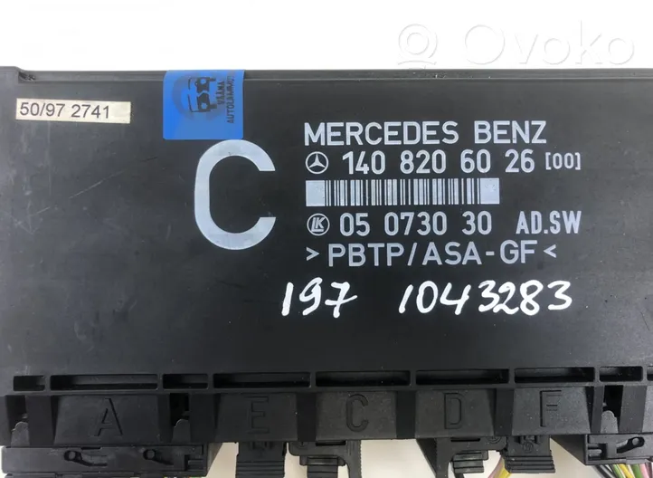 Mercedes-Benz S W140 Modulo comfort/convenienza 05073030