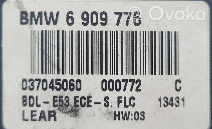 BMW X5 E53 Interrupteur d’éclairage 6909776