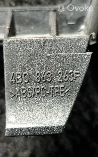 Audi A6 S6 C5 4B Mascherina unità principale autoradio/GPS 4B0863263F