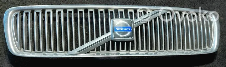 Volvo V70 Grille calandre supérieure de pare-chocs avant 