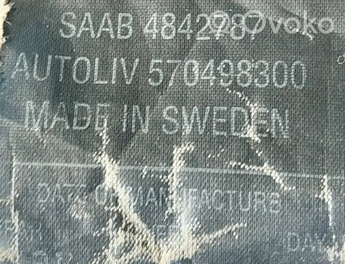 Saab 9-5 Pas bezpieczeństwa fotela przedniego 008867049