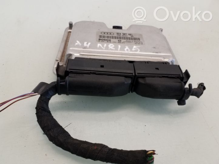 Audi A4 S4 B6 8E 8H Calculateur moteur ECU 8E0907401