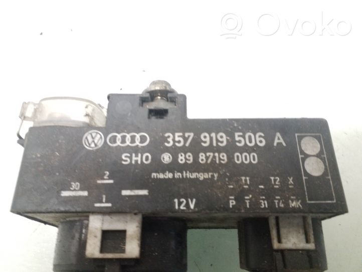 Volkswagen PASSAT B5 Jäähdytyspuhaltimen rele 357919506A