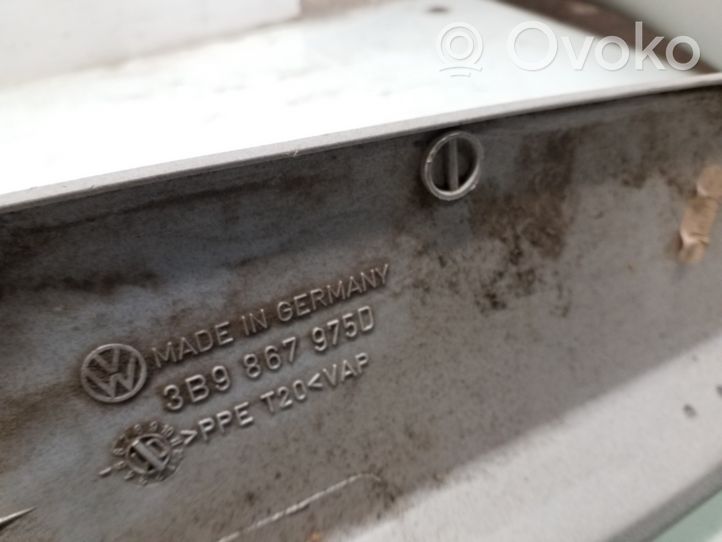 Volkswagen PASSAT B5.5 Rivestimento superiore del portellone posteriore/bagagliaio 3B9867975D