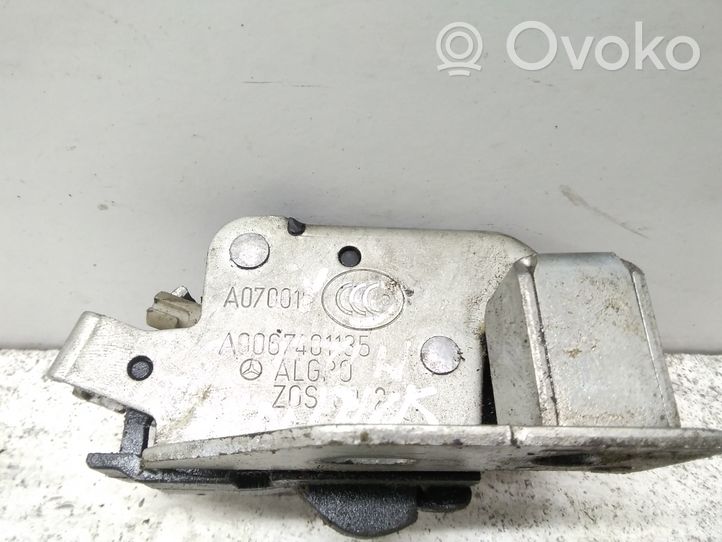 Mercedes-Benz Sprinter W906 Loading door lock A9067401135