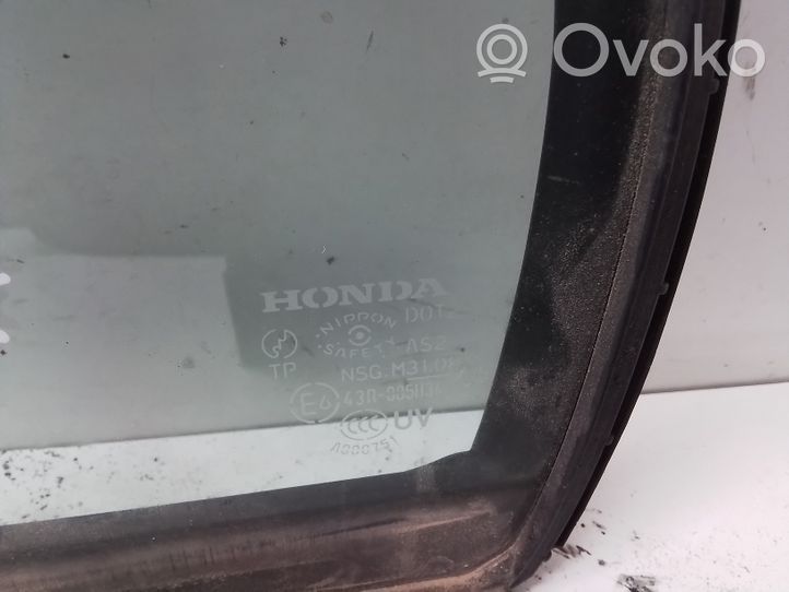 Honda Civic Szyba karoseryjna drzwi tylnych 43R005834