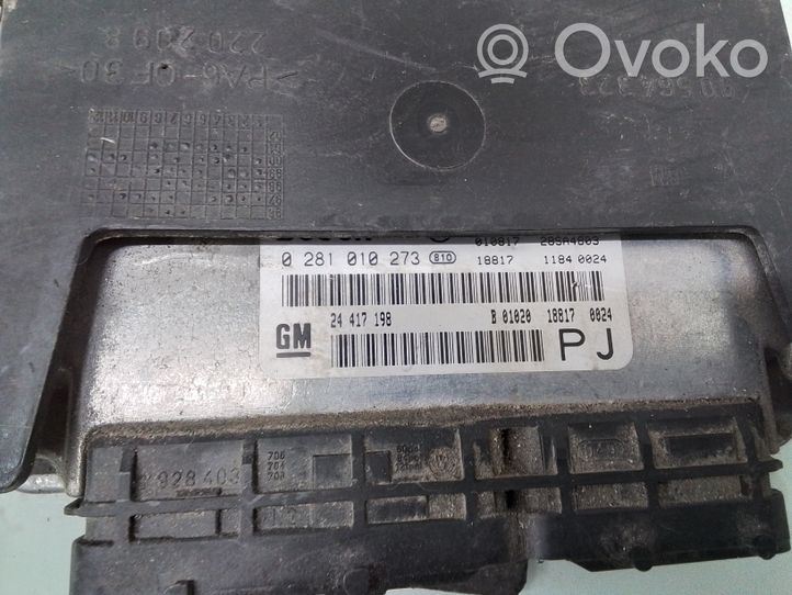 Opel Omega B2 Sterownik / Moduł ECU 0281010273