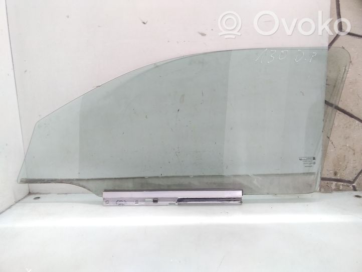 Opel Astra G Front door window/glass (coupe) 43R007023