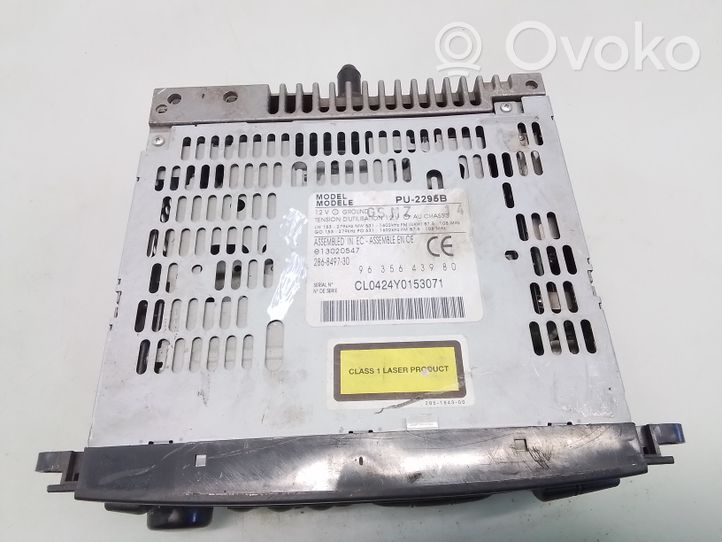 Citroen C5 Panel / Radioodtwarzacz CD/DVD/GPS 9635643980