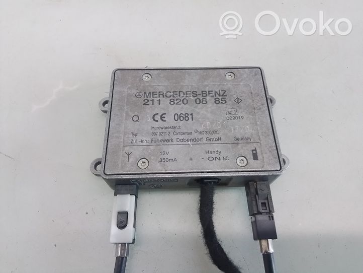 Mercedes-Benz S W220 Bluetooth-antenni 2118200885