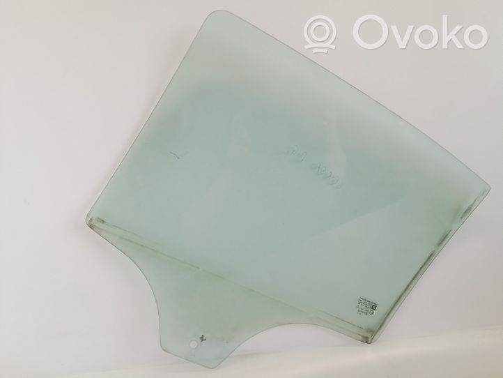 Opel Corsa D Rear door window glass 43R001142