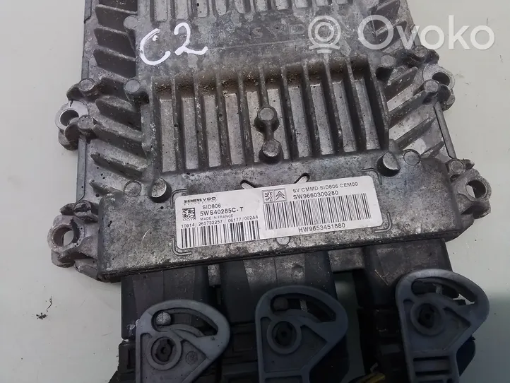 Citroen C2 Sterownik / Moduł ECU 9660300280