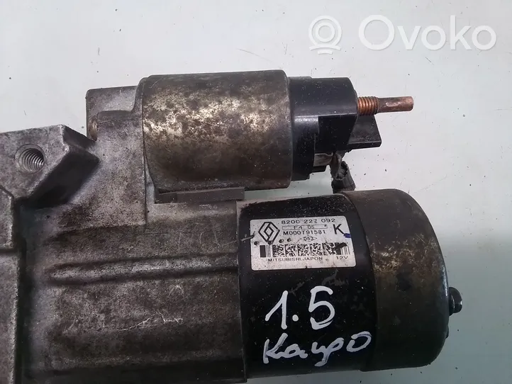 Renault Kangoo I Starter motor 8200227092