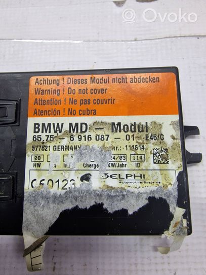 BMW M3 Sterownik / Moduł alarmu 6916087