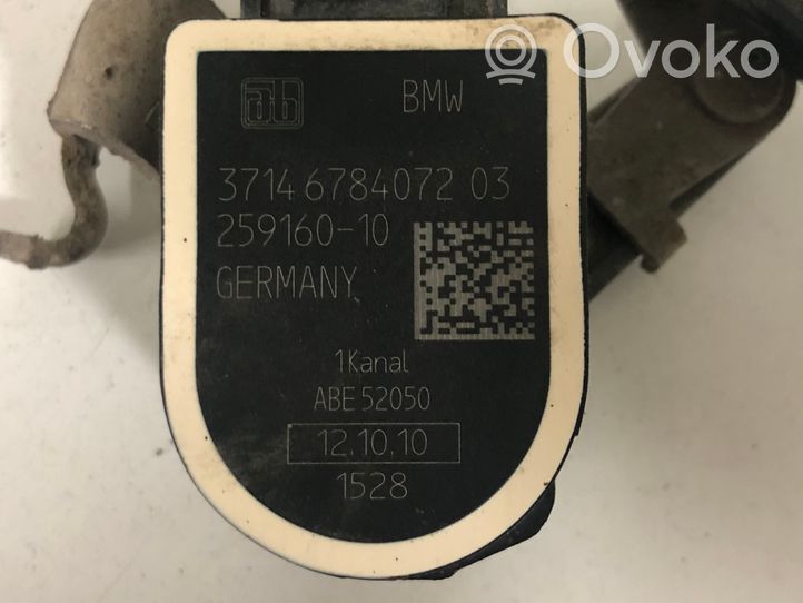BMW 5 GT F07 Czujnik poziomowania świateł osi przedniej 678407203